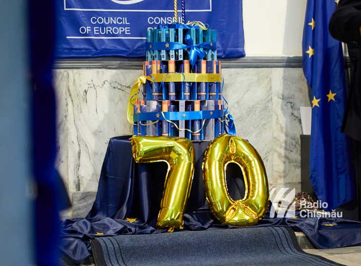 Moldova’s Diplomatic Community celebrate Council of Europe 70th