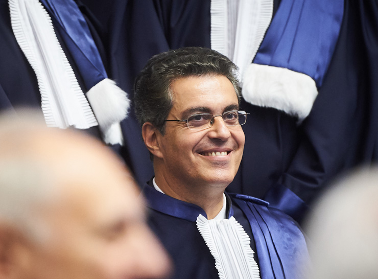 Linos-Alexandre Sicilianos elected as Court President